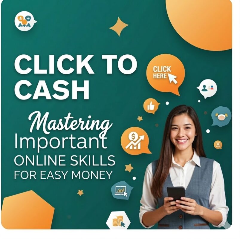 Click to cash-Mastering online skills